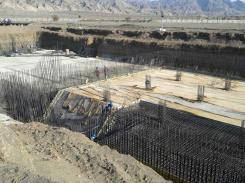 آغاز عملیات ساخت فونداسیون کارخانه کنسانتره تیتانیوم